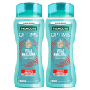Palmolive Optims Therma Protect 2-in-1 Shampoo Vital Keratina 23.7oz (Pack of 2)