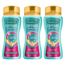 Palmolive Optims Keratina Hidrolizada 2-in-1 Shampoo, 23oz (680ml) (Pack of 3)