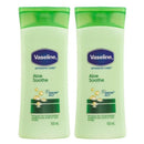 Vaseline Intensive Care Aloe Soothe Lotion, 100ml (Pack of 2)