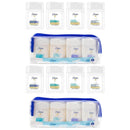 8 Count x Dove TSA Travel Kit - Shampoo, Condition, Body Wash, Lotion
