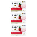 3 Count x Dove Rejuvenating Bar Pomegranate & Hibiscus Tea, 3.17oz