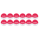 12 Pack x Vaseline Rosy Lips Lip Therapy Tin - Soothes Dry Lips, 20g (0.17oz)