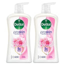 2 Pack x Dettol Sakura Blossom ProSkin 5x Moisturizing Body Wash 16oz (450g)