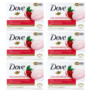 6 Count x Dove Rejuvenating Bar Pomegranate & Hibiscus Tea, 3.17oz