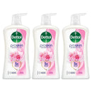 3 Pack x Dettol Sakura Blossom ProSkin 5x Moisturizing Body Wash 16oz (450g)