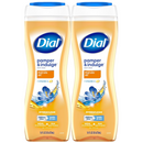 2 Pack x Dial Pamper & Indulge Marula Oil + Vitamin E Body Wash, 16oz.