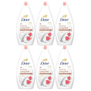 6 Pack x Dove Soothing Caring Bath Almond Oil & Hibiscus Scent, 15.2oz 450ml