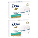 2 Count x Dove Sensitive Skin Micellar Beauty Soap Bar, 3.17oz