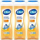 3 Pack x Dial Pamper & Indulge Marula Oil + Vitamin E Body Wash, 16oz.