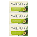 3 Count x Yardley London Aloe & Avocado Moisturizing Bath Bar Soap, 4.0 oz Each