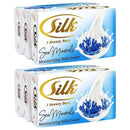 6 Count x Silk Sea Minerals Beauty Bar Soap, 3.53oz Each