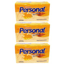 3 Count x Hispano Personal Miel / Honey Bar Soap, 125g