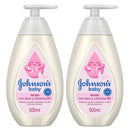 2 Pack x Johnson's Baby Lotion with Aloe & Vitamin B5, 16.9 oz (500ml)