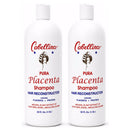 2 Pack x Cabellina Pura Placenta Shampoo Hair Reconstructor Placenta, 32oz.