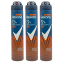3 Count x Rexona Sport 72 Hour Motion Activated Spray, 6.7oz (200ml)