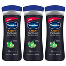 3 Pack x Vaseline Men Soothing Hemp Seed Oil + Vaseline Jelly 13.5oz (400ml)