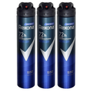 3 Count x Rexona Active Dry - 72 Hour Motion Activated Spray, 6.7oz (200ml)