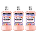 3 Pack x Listerine Sakura & Peach HALAL Antiseptic Mouthwash, 8.45oz (250ml)