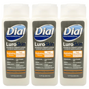 3 Pack x Dial Luro Skin Advanced Therapy Lotion - Hydrating Fast Absorbing, 12oz