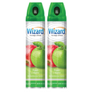 2 Pack x Fresh Apple Odor Neutralizer & Air Freshener by Wizard, 10oz.