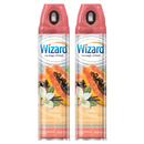 2 Pack x Vanilla Papaya Odor Neutralizer & Air Freshener by Wizard, 10oz.