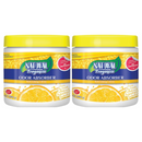 2 Pack x Refreshing Citrus Solid Gel Odor Absorber Eliminator Freshener 10oz
