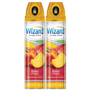 2 Pack x Mango Peach Odor Neutralizer & Air Freshener by Wizard, 10oz.