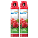 2 Pack x Apple Cinnamon Odor Neutralizer & Air Freshener by Wizard, 10oz.