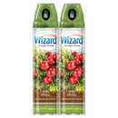2 Pack x Holly Berry Odor Neutralizer & Air Freshener by Wizard, 10oz.