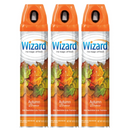 3 Pack x Autumn Breeze Odor Neutralizer & Air Freshener by Wizard, 10oz.