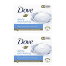 2 Count x Dove Gentle Exfoliating Beauty Bar Renewed Skin, 3.17oz