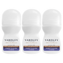 3 Pack x Yardley London English Lavender Roll-On Deodorant, 1.7oz (50ml)