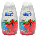 2 Pack x Rose Bouquet Scent Adjustable Solid Air Freshener, 7.8oz