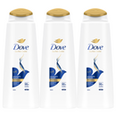 3 Pack x Dove Ultra Care Intensive Repair Shampoo For Damaged Hair, 13.5oz