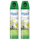 2 Pack x White Floral Odor Neutralizer & Air Freshener by Wizard, 10oz.