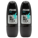 2 Pack x Axe Apollo 48 Hour Anti-Sweat Roll-On Anti-Perspirant, .85oz (25ml)