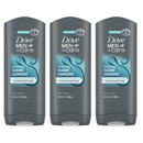3 Count x Dove Hydrating Clean Comfort Body, Face, & Hair Wash, 13.52oz 400ml