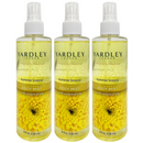 3 Pack x Yardley London Summer Breeze Body Mist w/ Essential Oils, 8oz (236ml)