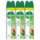 3 Pack x Dettol Disinfectant Spray - Original Pine Scent, 225ml (170g)