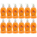 12 Count x Peach & Mango Scented Hand Soap, 13.5oz