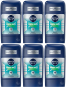 6 Pack x Nivea Men Fresh Kick 72H Anti-Perspirant Deodorant, 1.7oz