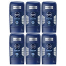 6 Pack x Nivea Men Cool Kick 48 Hour Deodorant , 1.7oz (50ml)