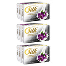 9 Count x Silk Midnight Orchid Beauty Bar Soap, 3.53oz Each