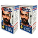 2 Pack x Jet Black 1.0 Permanent Beard & Mustache Color Creme