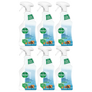 6 Pack x Dettol Homes With Pets Multipurpose Cleaner - Fresh Breeze, 750ml