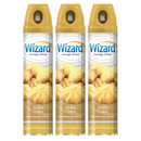 3 Packs x Vanilla Cookies Odor Neutralizer & Air Freshener by Wizard, 10oz.