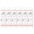 6 Pack x Dove Powder Fresh 48H Anti-Perspirant Deodorant Spray, 5oz (150ml)