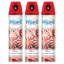 3 Pack x Peppermint Twist Odor Neutralizer & Air Freshener by Wizard, 10oz.