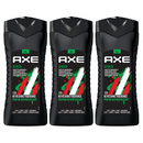 3 Pack x Axe Africa Mandarin & Sandalwood Body Wash, 13.5oz (400ml)