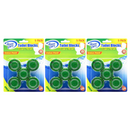 15 Count x Green Toilet Bowl Blocks / Tablets - Clean & Fresh